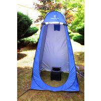 Pop-up Zelt, Umkleidezelt, Toilettenzelt, Duschzelt 120x120x190cm für Outdoor, Camping, Angeln, Strand, inkl. Tragetasche